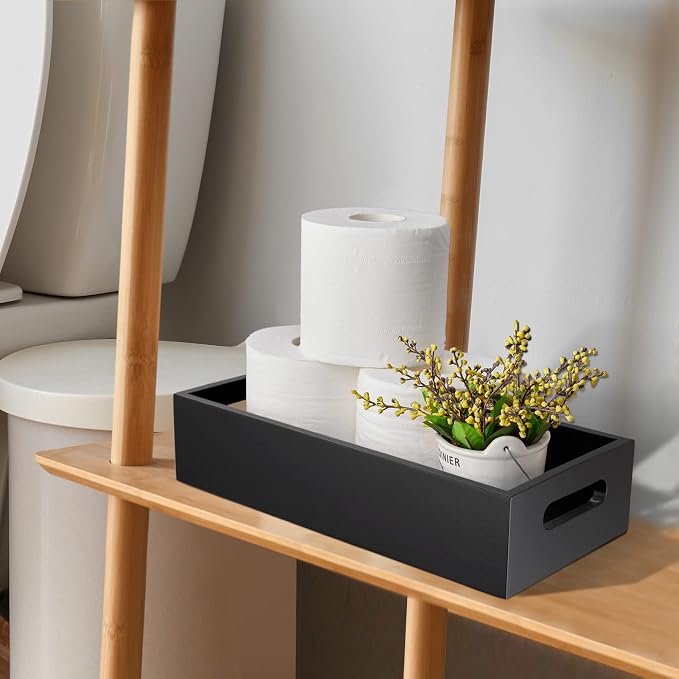 ALELION Black Bathroom Basket - Image 3