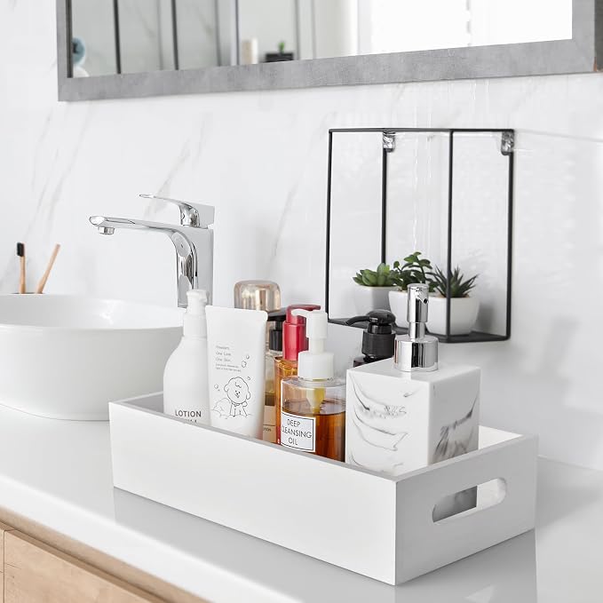 ALELION White Bathroom Basket - Image 7