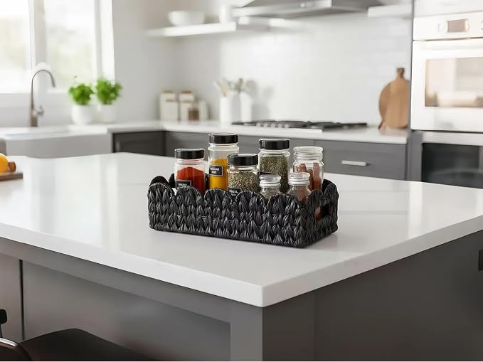 Balck Toilet Basket, Long Back of Toilet Baskets - Image 9