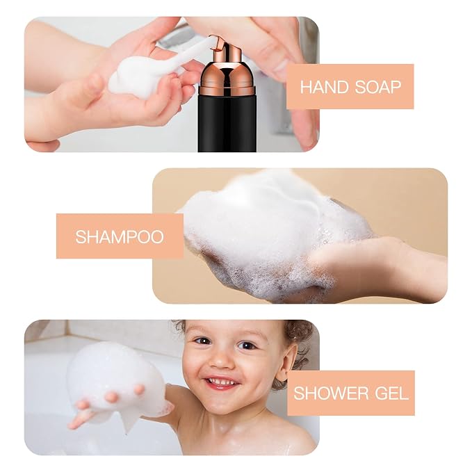 2oz Foam Pump Bottle Empty Travel Foaming Dispenser - Image 3
