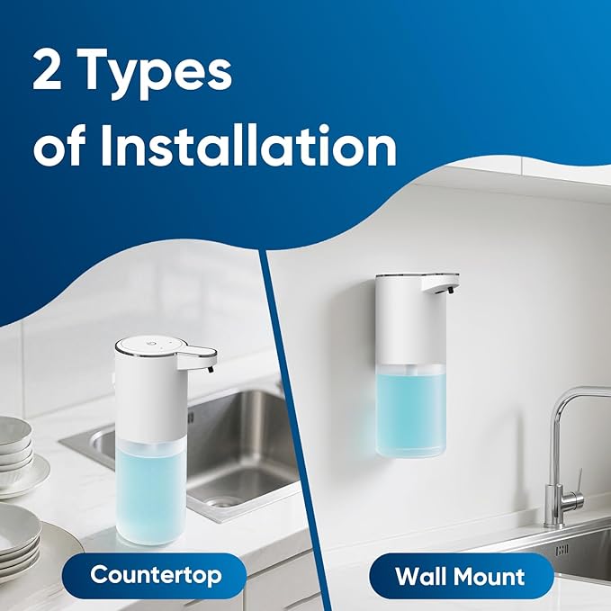 Automatic Soap Dispenser Touchless – 400ml Foaming Hand Soap Dispenser - Image 5