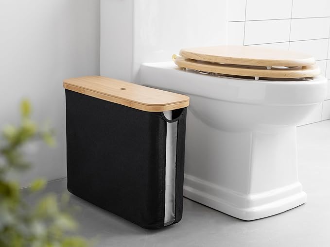 StorageWorks Toilet Paper Storage Basket, Papers Container - Image 8