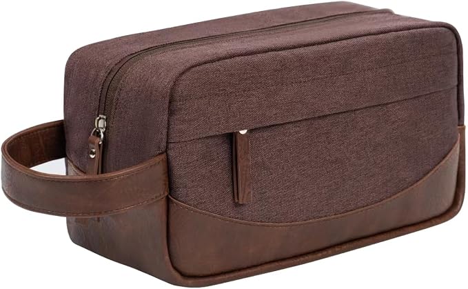 Travel Toiletry Bag for Men and Women, Hanging Toiletry Organizer, Water by Ezday