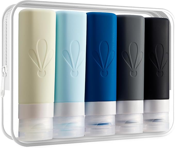 INSFIT Travel Bottles for Toiletries, TSA Approved 3oz Travel Size Containers by INSFITPortableTravelBottles