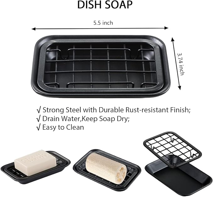 SheeChung 8PCS Bathroom Accessories Set Complete - Image 6
