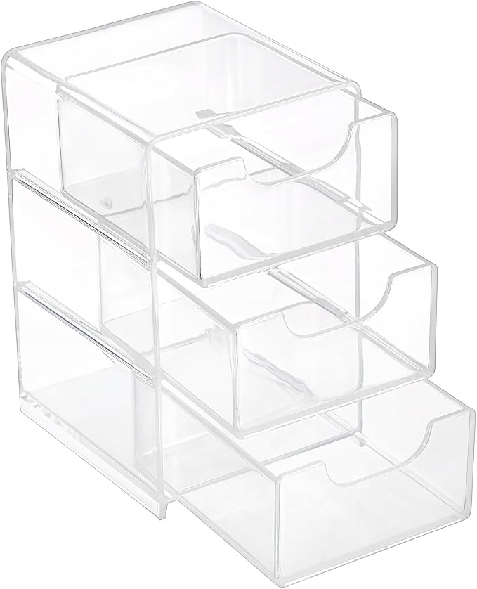 Hipiwe Acrylic Drawer Organizer Qtip Holder - Image 9