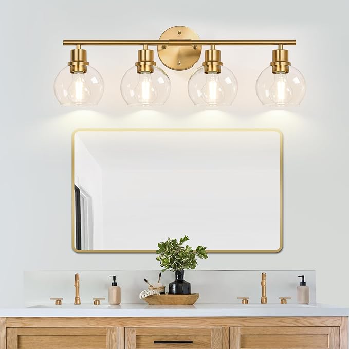 4-Light Bathroom Light Fixtures, Bathroom Wall Sconces - Image 6