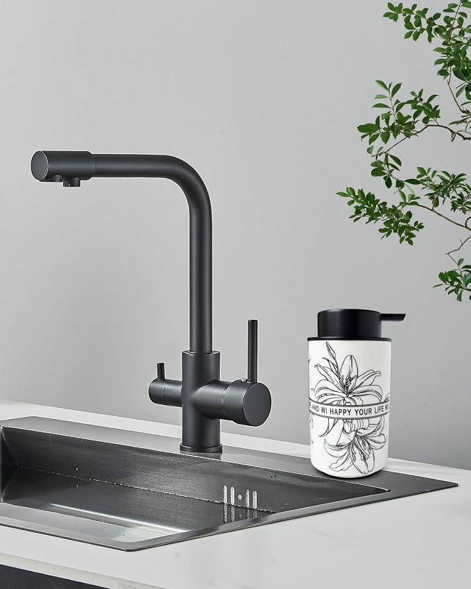 Ceramic White Foam Soap Dispenser - Image 6