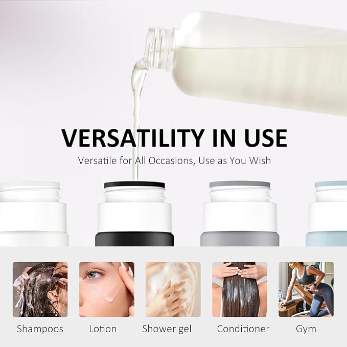 Empty 3 oz Travel Size Bottles Toiletries Containers - Image 7