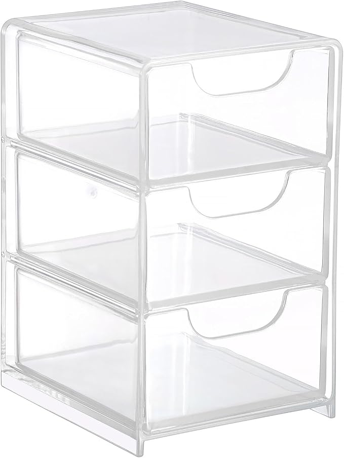 Hipiwe Acrylic Drawer Organizer Qtip Holder by Hipiwe