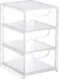 Hipiwe Acrylic Drawer Organizer Qtip Holder by Hipiwe