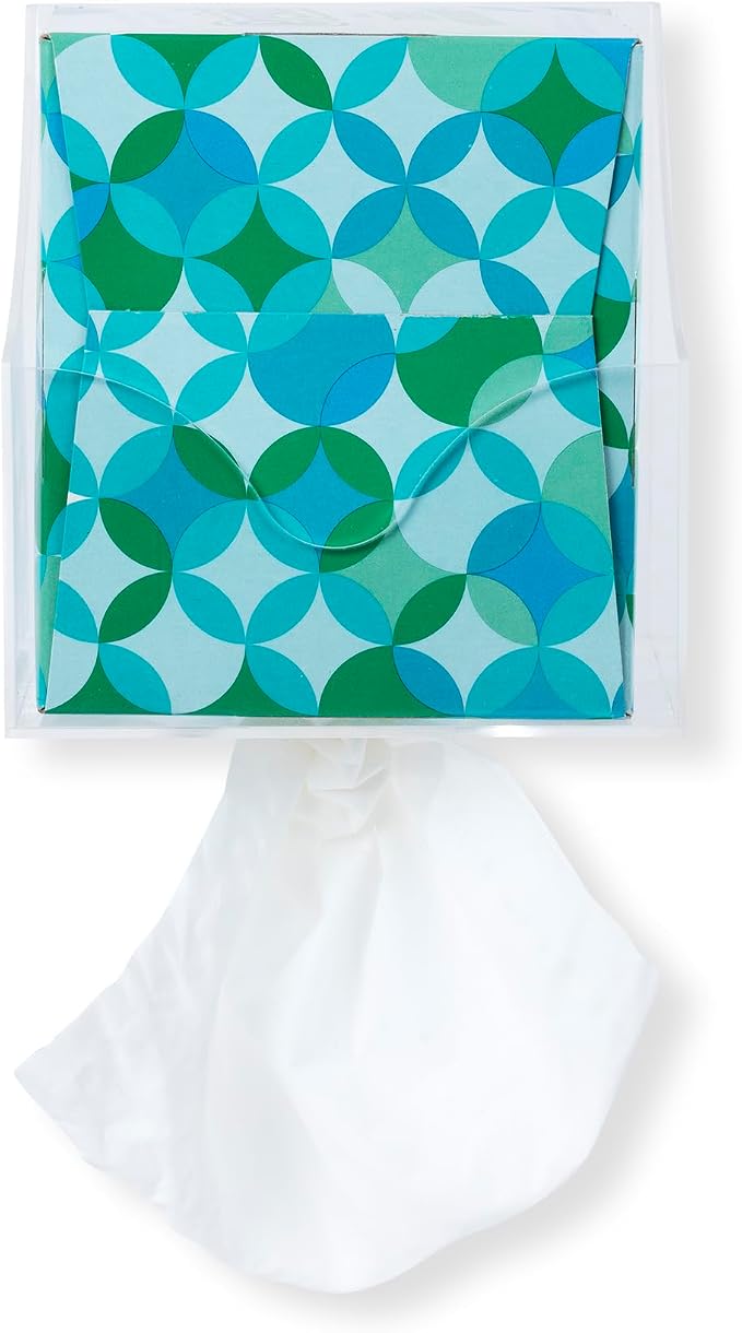 Facial Tissue Box Holder for Wall, Under Cabinet or Desk, Small Spaces - Image 7