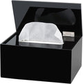 Wipes Holder Container Refillable, Acrylic Dispenser Box by DELIPPLY