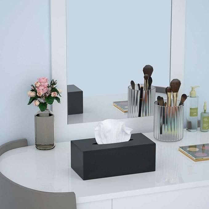 FEMELI Acrylic Tissue Box Cover Rectangular - Image 5
