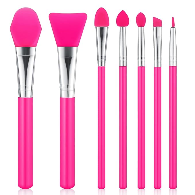 7PCS Silicone Brush Applicator Kit, Resin Brush Applicator UV Resin Brushes by Unknown