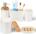 Bathroom Accessories Set, Large-Sized Toothbrush Holders Set, Soap Dispenser by Unknown