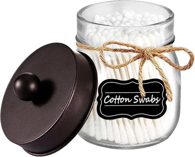 Amolliar Mason Jar Bathroom Vanity Organizer - Image 3
