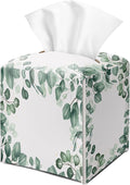 Eucalyptus Leaves Tissue Box Cover Square by DOIUCRO