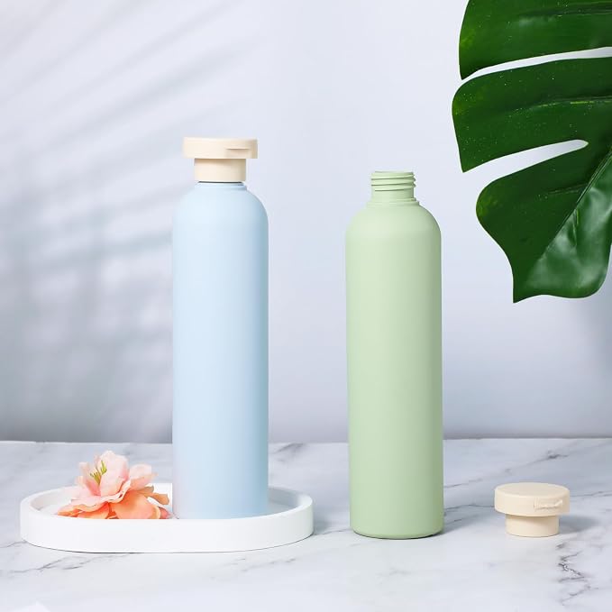 2Pcs Squeeze Bottles, 260ml Plastic Refillable Travel Containers - Image 8