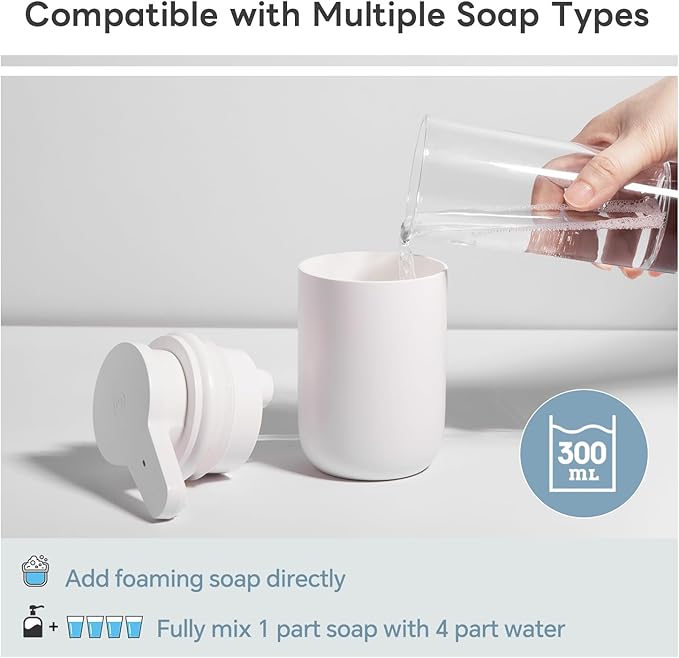 Automatic Foaming Soap Dispenser, Rechargeable Touchless Foam Hand Soap - Image 4