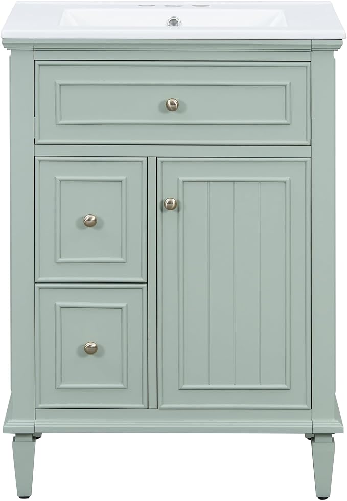 Harper & Bright Designs 24" Bathroom Vanity - Image 9
