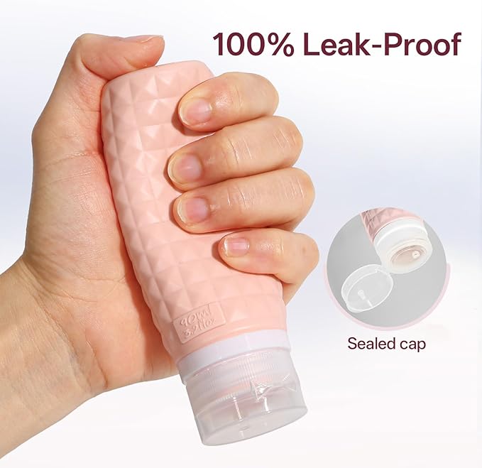 Travel Bottles for Toiletries, TSA Approved Travel Size Containers, Leak Proof - Image 5