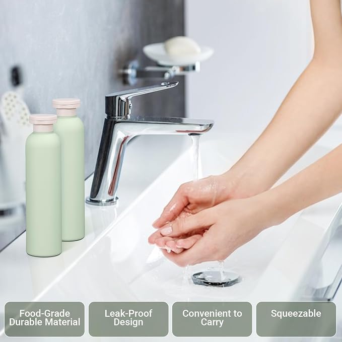8.8oz Travel Essentials Shampoo Bottles - Image 5