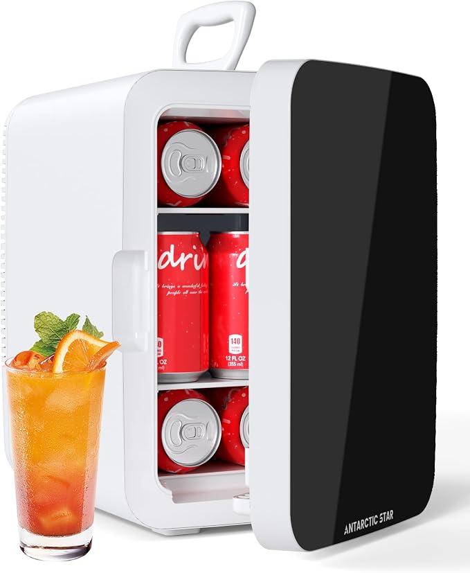 Antarctic Star Compact Mini Fridge, Portable Small Refrigerator by AntarcticStar