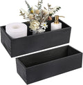 LotFancy Bathroom Decor Box, 2 Pack Wooden Toilet Paper Holder, Farmhouse by LotFancy
