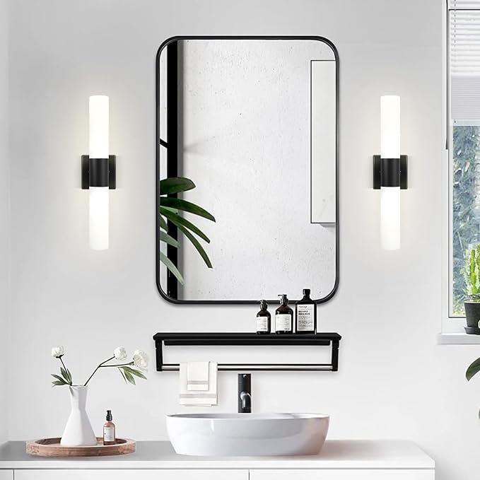 Kalium Bathroom Wall Sconces Set of Two, 21 Inch Modern Vanity Lights - Image 2