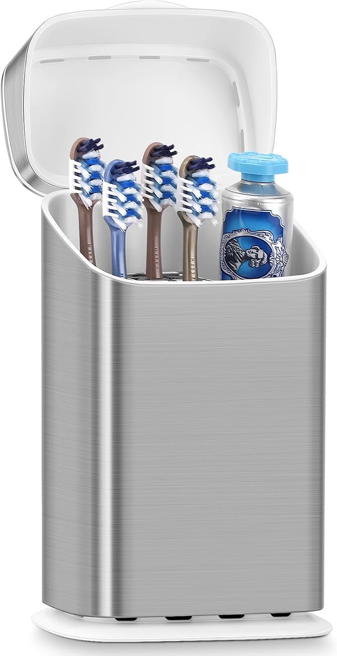 Toothbrush Holders with Cover by GFWARE