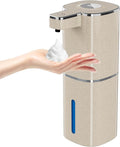 Automatic Foaming Soap Dispenser, Touchless Rechargeable Hand Soap Dispenser by Poaoed