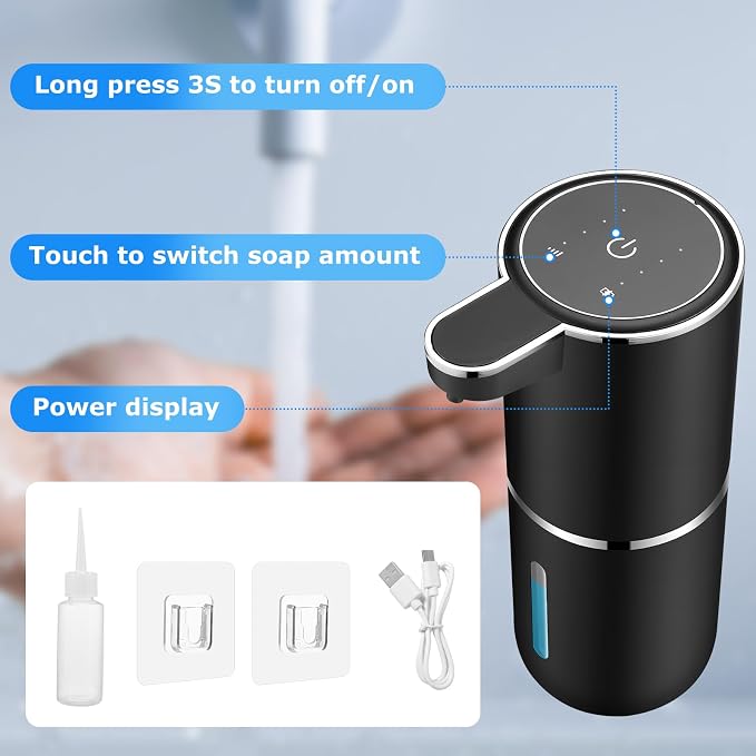 Automatic Soap Dispenser Touchless, Liquid Soap Dispenser - Image 3