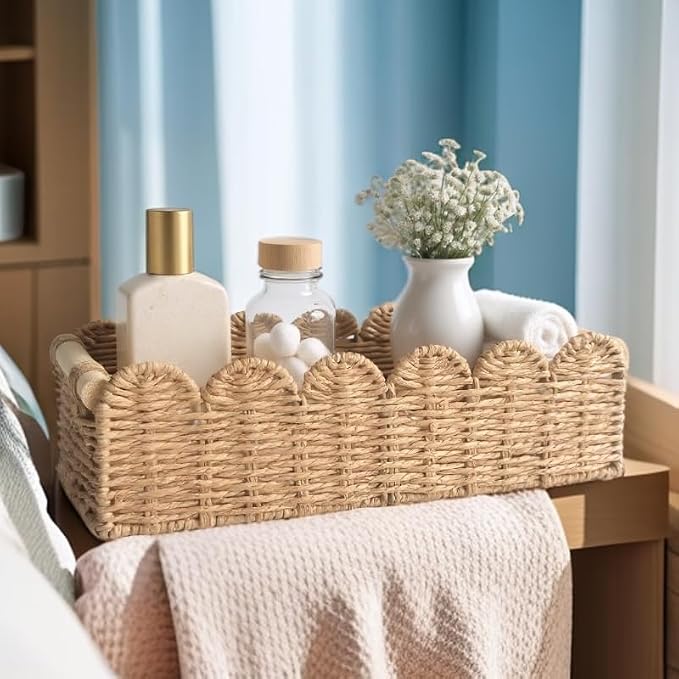 Toilet Paper Storage Basket for the Top of the Toilet Tank – A Decorative and - Image 8