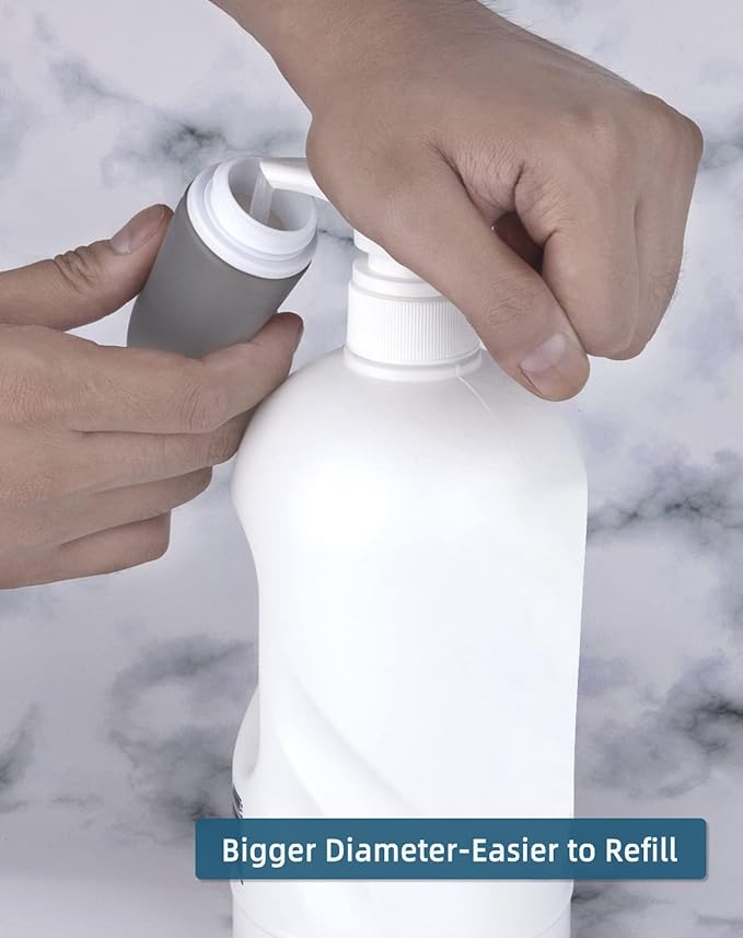Silicone Travel Bottles for Toiletries TSA Approved Travel Size Containers Set - Image 5
