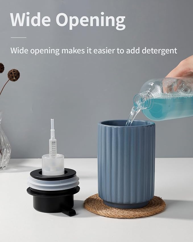 Foaming Soap Dispenser, Ceramic Foam Hand Soap Dispenser - Image 4