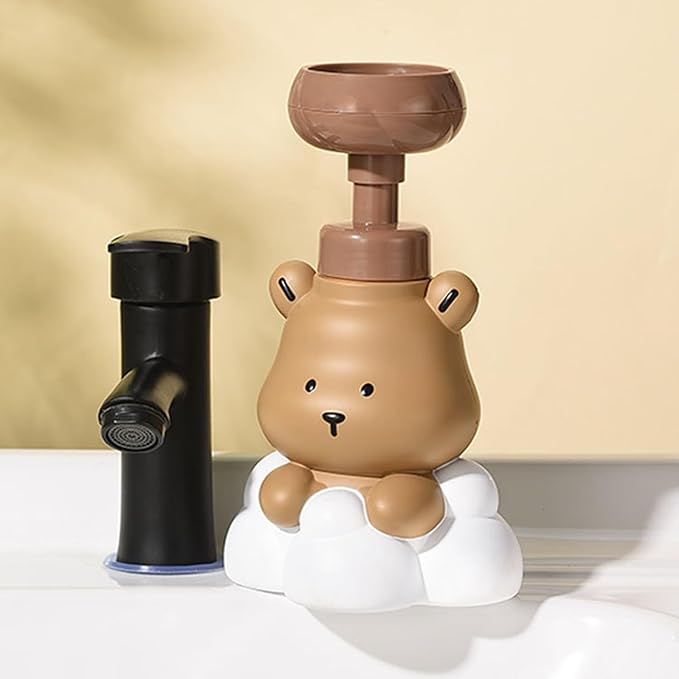 1 Pc Bear Paw Foam Soap Dispenser Cartoon Shaped Pump Bottle Refillable Hand - Image 7