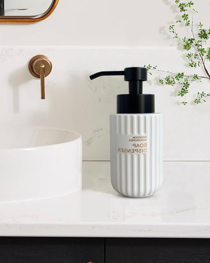 11.5 Oz Foaming Soap Dispenser for Bathroom, Kitchen Foam Soap Dispenser - Image 5