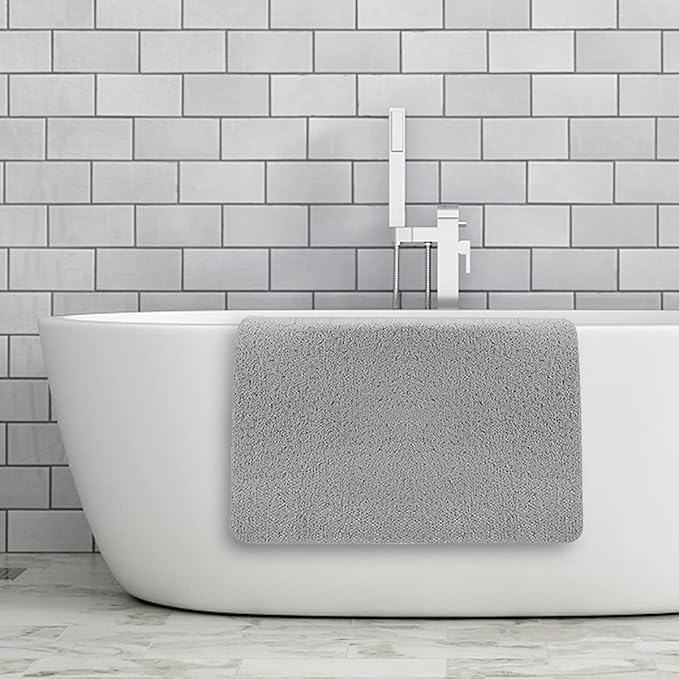 Asvin Soft Textured Bath, Tub Mat, 24x32 Inch, Phthalate Free, Non Slip Comfort - Image 6