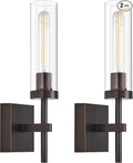 Oil Rubbed Bronze Battery Operated Wall Sconces by SANTOSTOCK