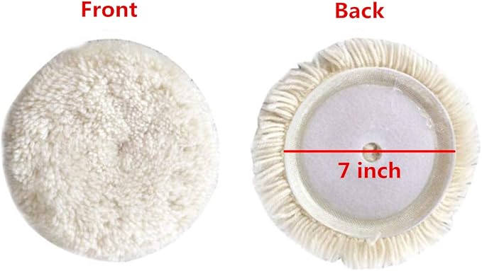 Wool Buffing Pad, Buffing & Cutting, 100% Twisted 4-ply Sheepswool Material - Image 2