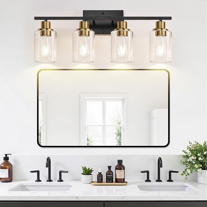 4-Light Bathroom Light Fixtures, Bathroom Wall Lamp - Image 6
