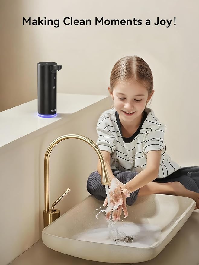 SUNLY Automatic Foam Soap Dispenser, 0.2s Fast Sensor, USB-C Rechargeable - Image 8