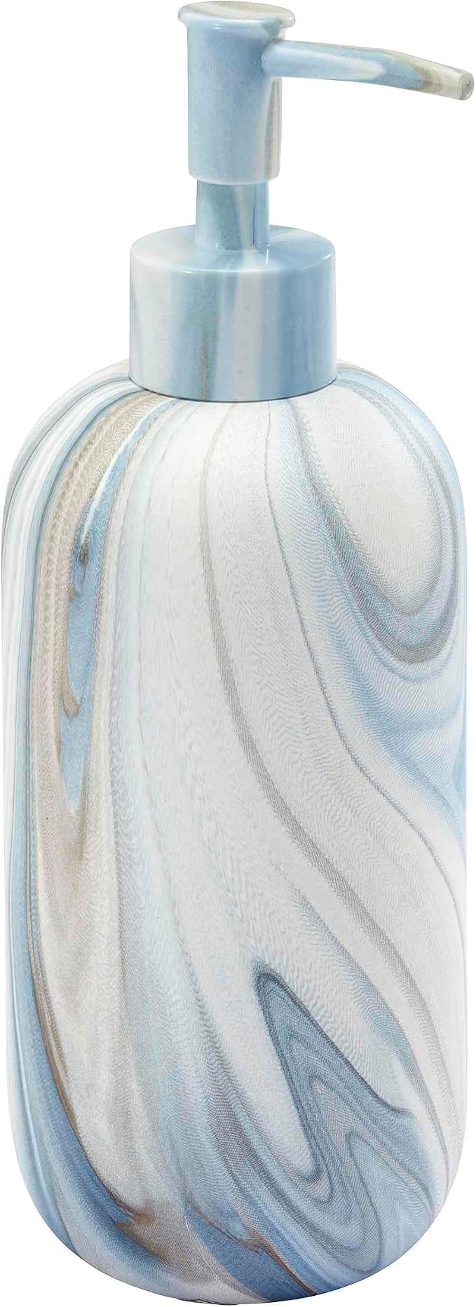 Avanti Linens - Bath Set, Resin Lotion Pump, Covered Jar & Vanity Tray - Image 2