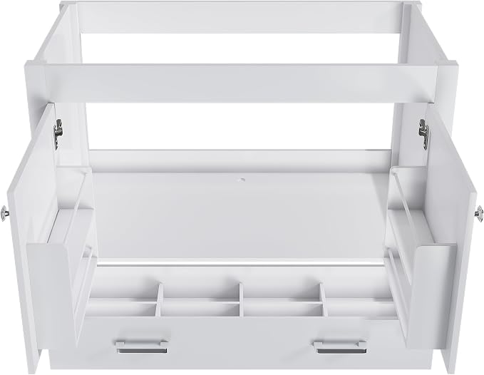 Montary 42" Bathroom Vanity Without Sink, Modern Stylish MDF Bathroom Storage - Image 7
