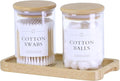 Qtip Holder with Vanity Tray by INIUNIK