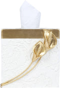 Hymmah Modern Square Tissue Box Cover Holder, Bathroom Accessories Decor Unique by Hymmah