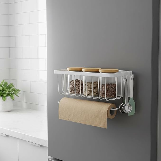 Refrigerator Shelf, Storage Basket, Hanging Basket, Food Organizer Made of - Image 5