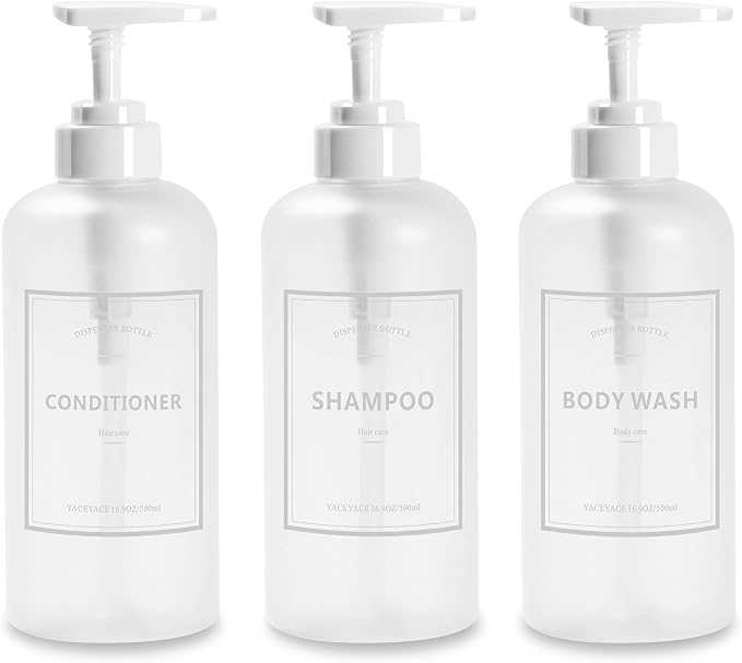 Shampoo Bottles Refillable by YACEYACE