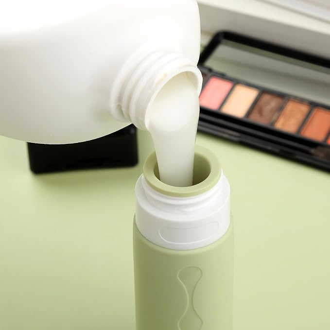 Gemice Travel Bottles for Toiletries, Tsa Approved, Travel Size Containers - Image 5